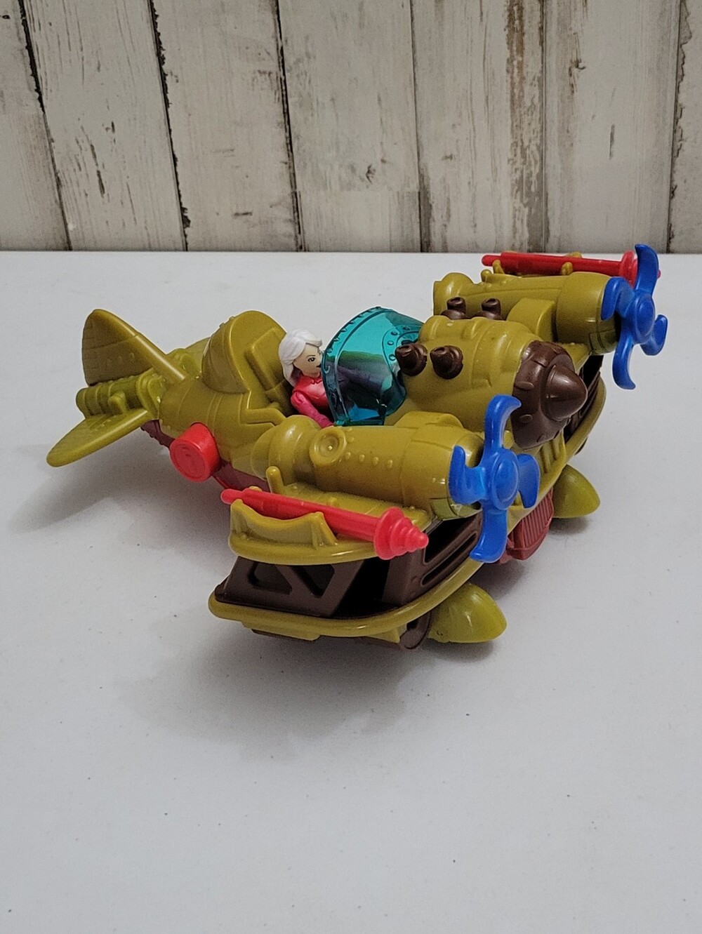 Imaginext Bi-Plane With Action Figure and Projectiles